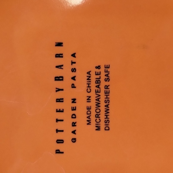 Pottery Barn Tomato Garden Pasta Bowl - Picture 8 of 8